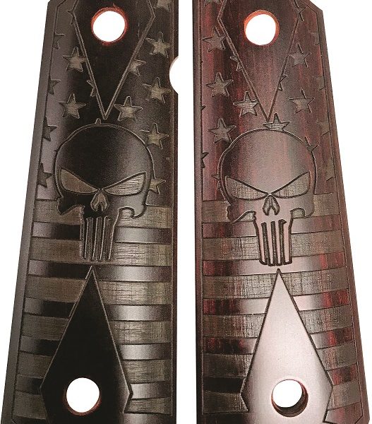 Colt Python Grips Charcoal Silver Sporting Jack