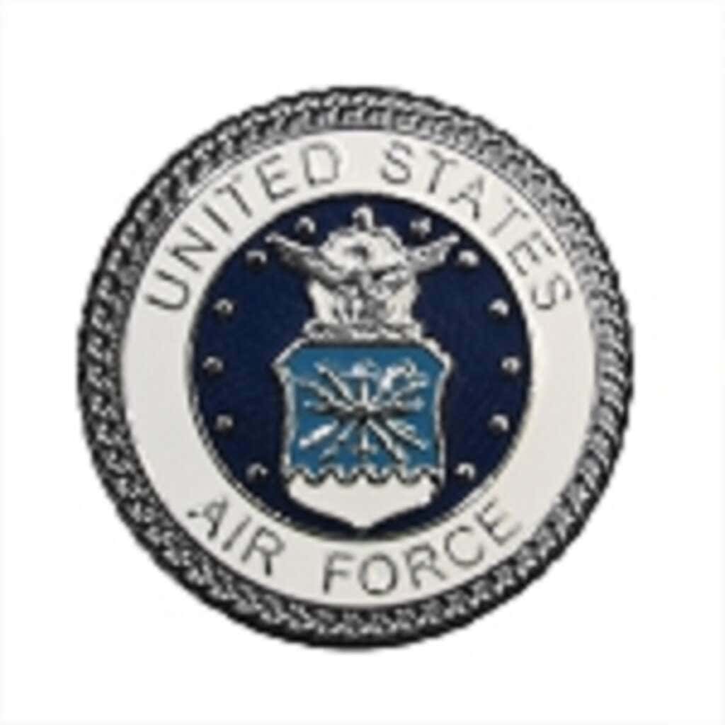 United States Air Force USAF Concho Medallions Set of two The