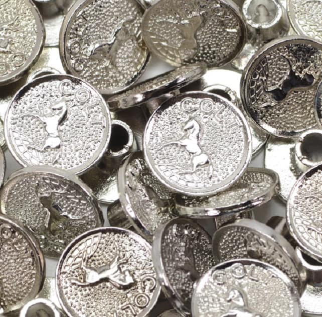 Colt Silver Rampant Stallion Grip Medallions Made in the USA – The ...