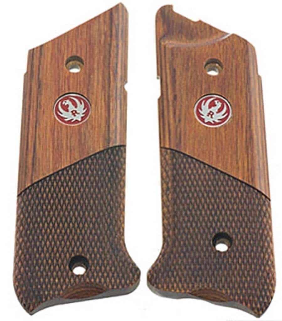 Ruger Mark IV (MK IV) (Mark 4) Wood Grips Half Checkered Cocobolo – The ...